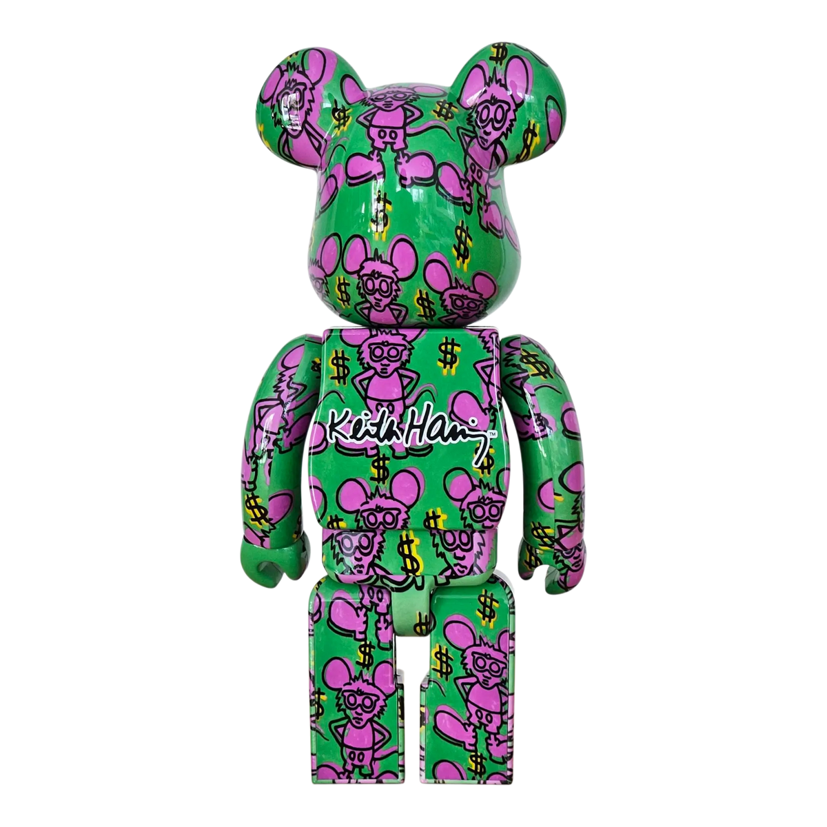 Bearbrick Keith Haring #11 100%+400% Rückseite
