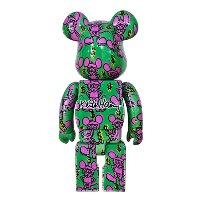 Bearbrick Keith Haring #11 100%+400% Rückseite