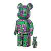Bearbrick Keith Haring #11 100%+400% schräg