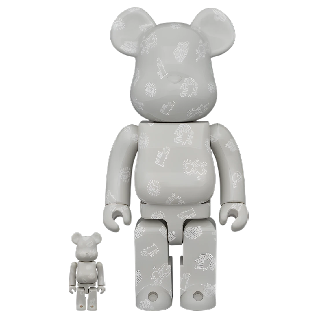 Bearbrick Keith Haring 13th Version 100%+400% Herstellerbild 1