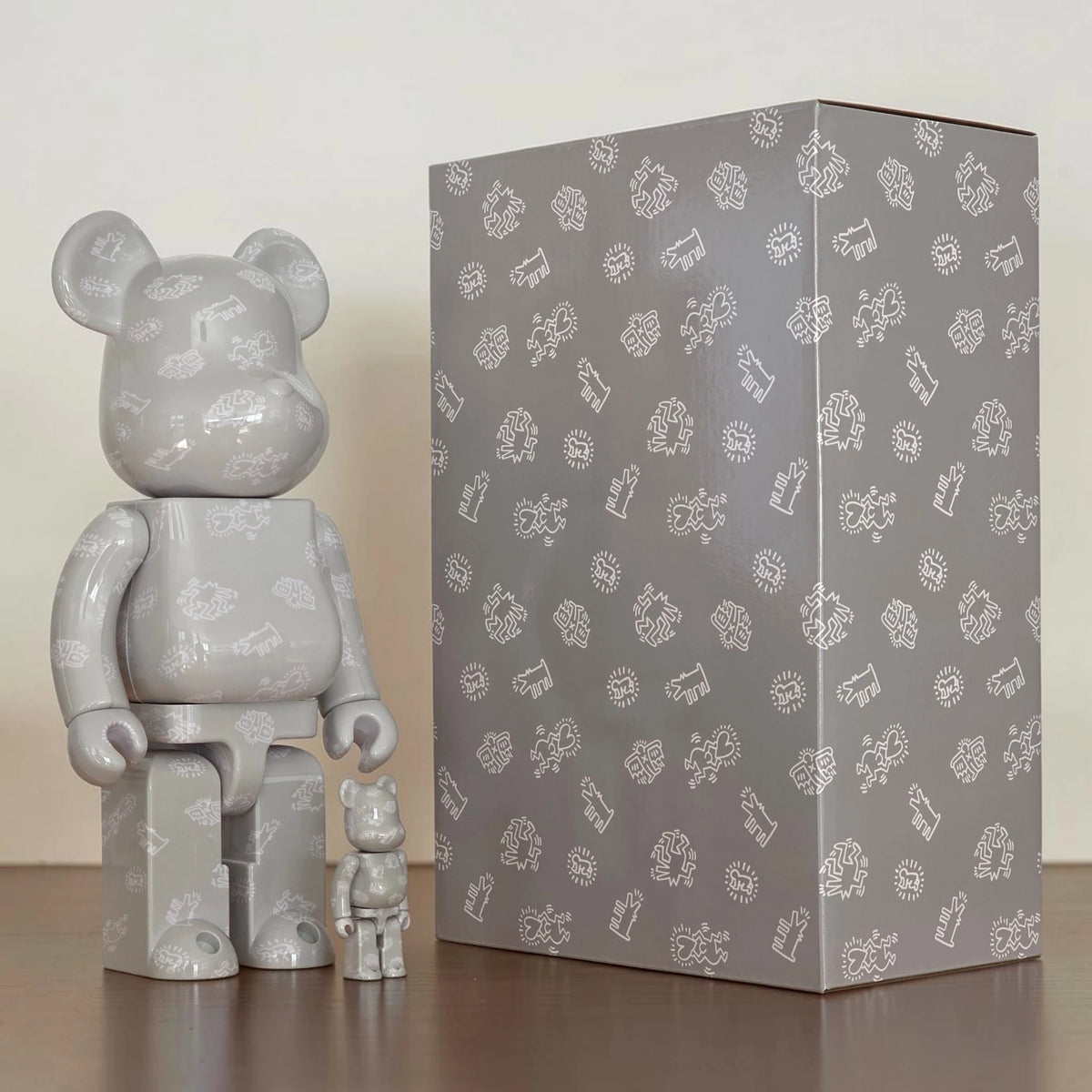 Bearbrick Keith Haring 13th Version 100%+400% mit Verpackung