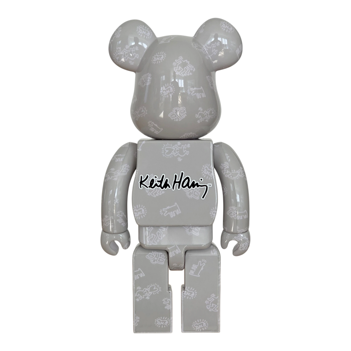 Bearbrick Keith Haring 13th Version 100%+400% Rückseite