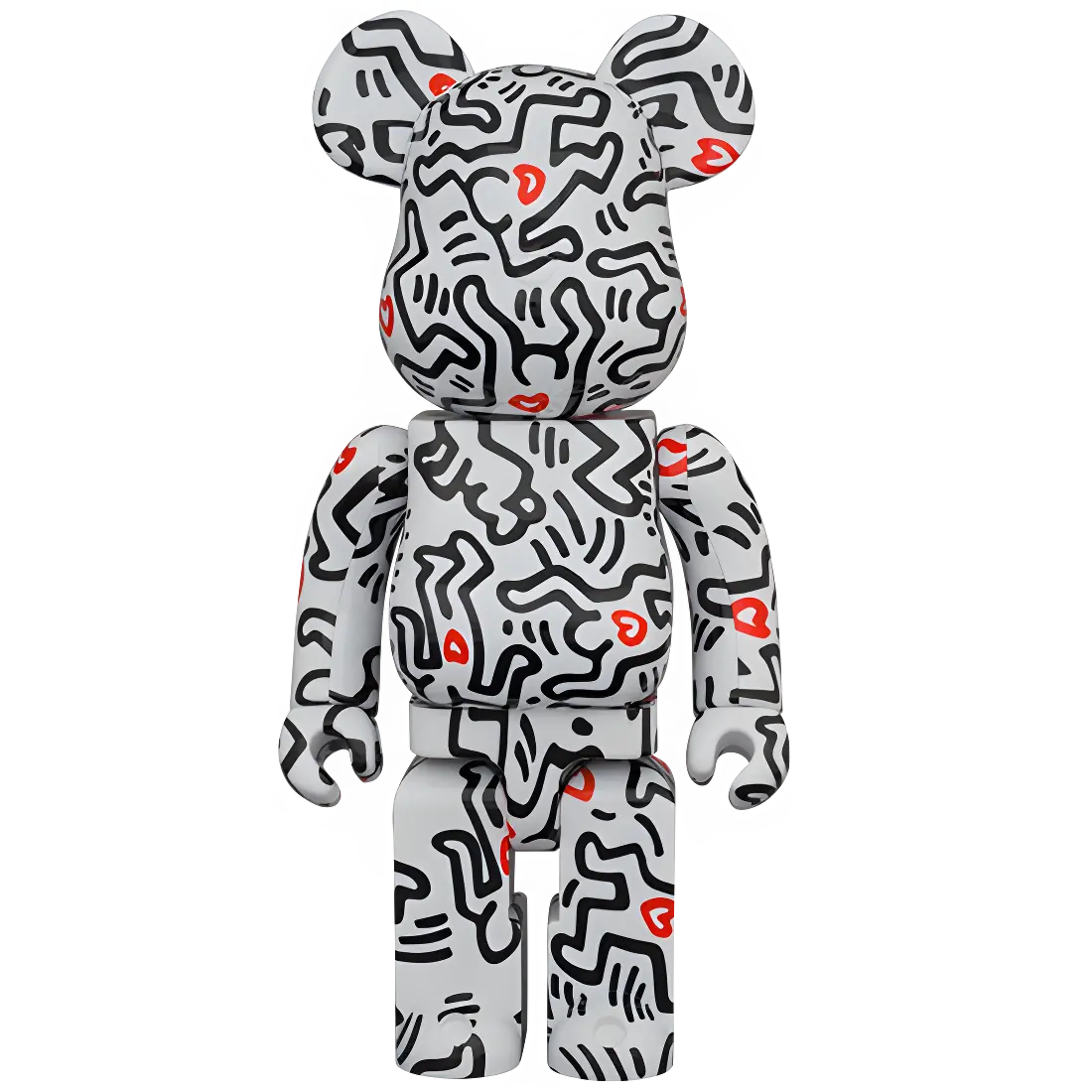 Bearbrick Keith Haring #8 100%+400% Herstellerbild 3