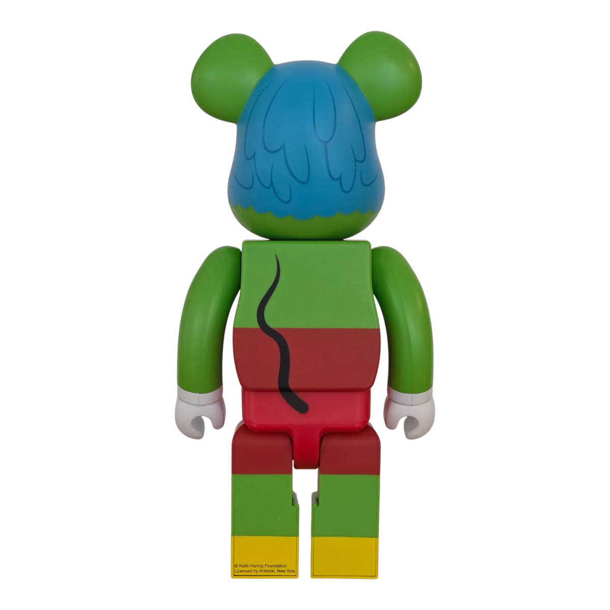 Bearbrick Keith Haring "Andy Mouse" 400% Rückseite