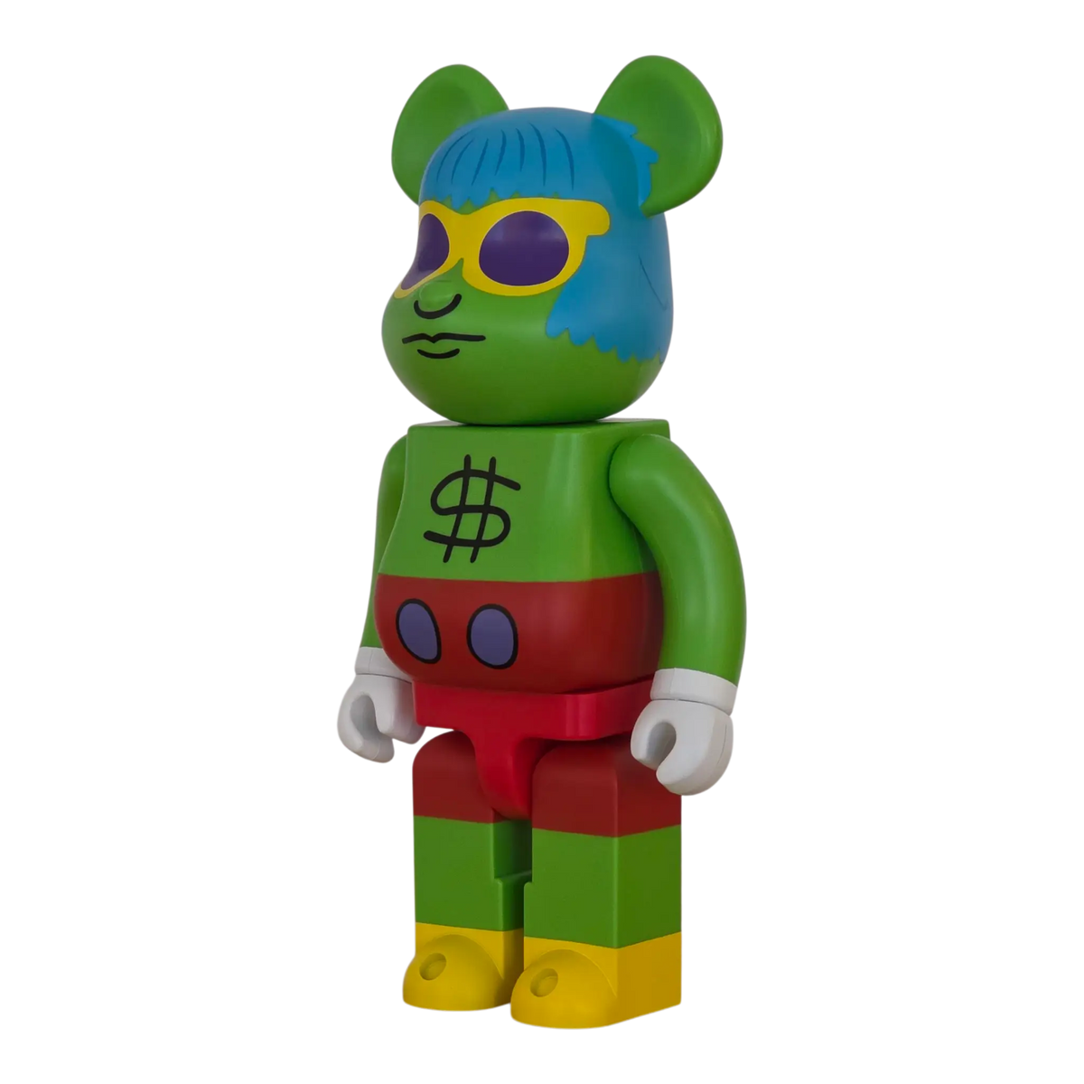 Bearbrick Keith Haring "Andy Mouse" 400% schräg