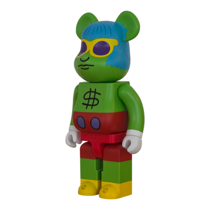 Bearbrick Keith Haring "Andy Mouse" 400% schräg
