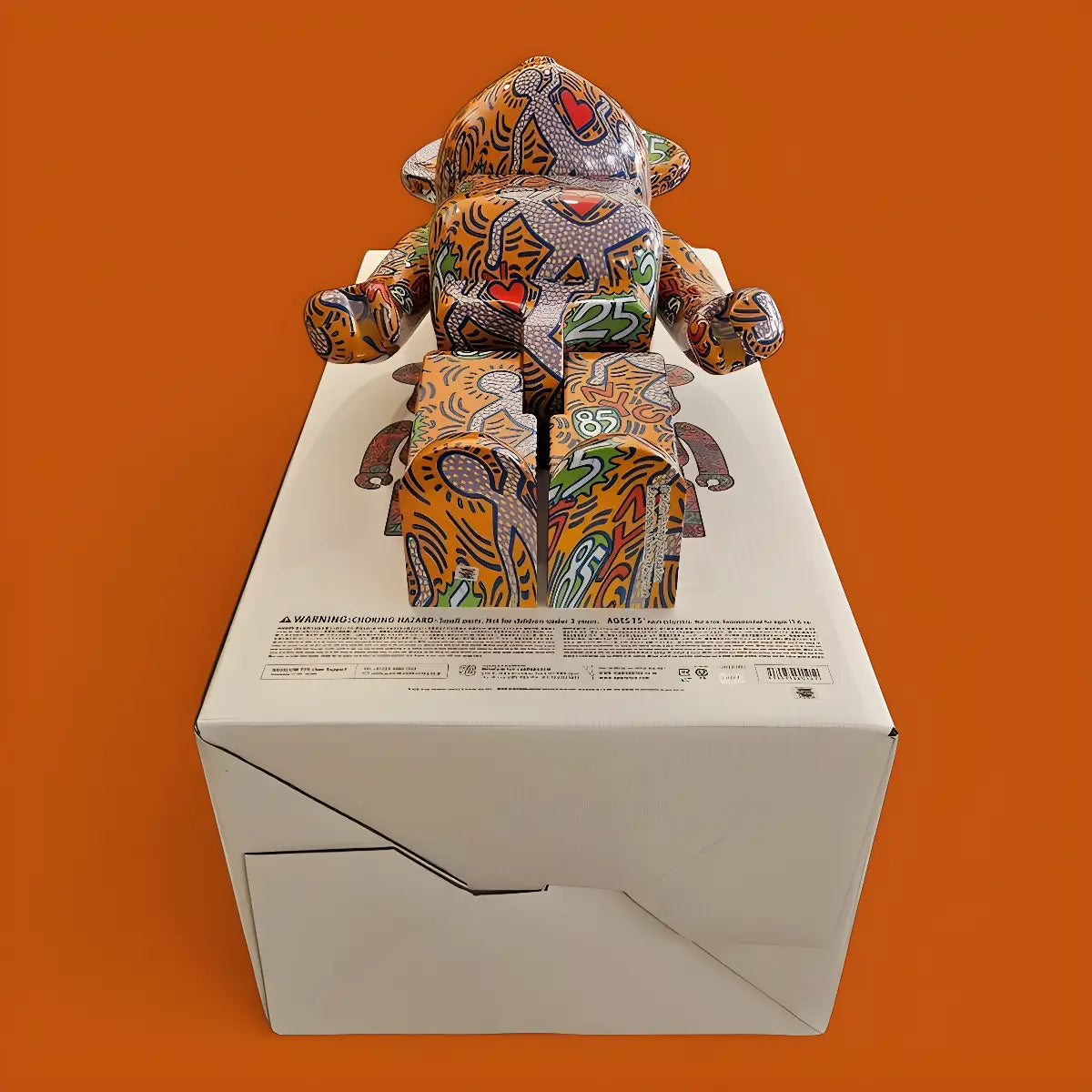 Bearbrick Keith Haring "Special" 1000% Echtheitsmerkmale