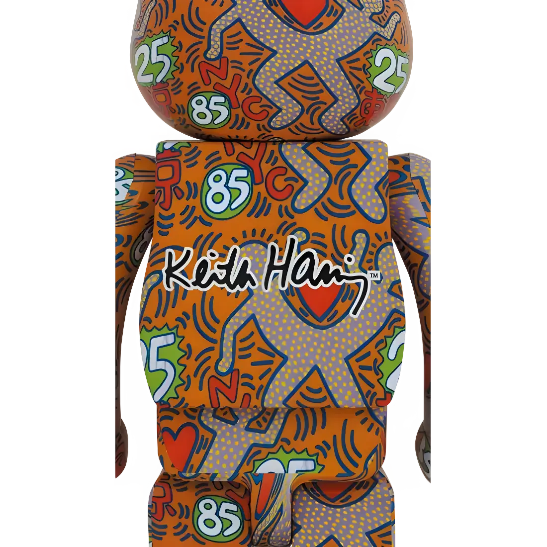 Bearbrick Keith Haring "Special" 1000% Herstellerbild 2