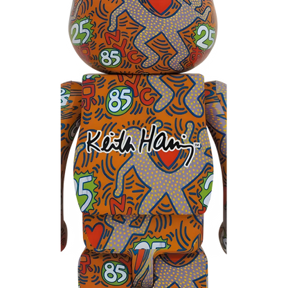 Bearbrick Keith Haring "Special" 1000% Herstellerbild 2