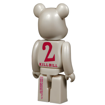 Bearbrick Kill Bill Vol. 2 Love Bride Version 100% Herstellerbild 2