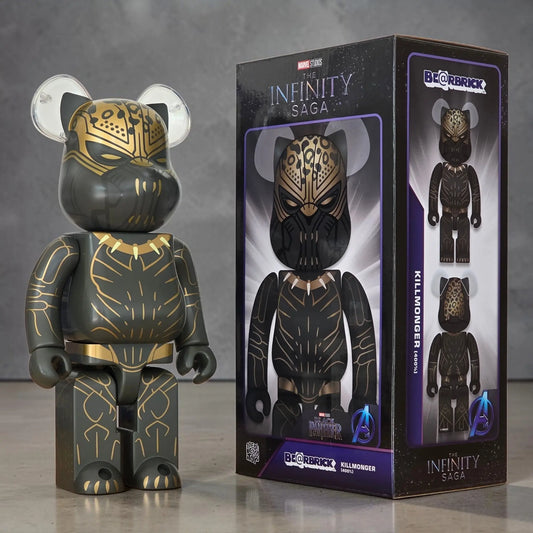 Bearbrick Killmonger [The Infinity Saga] 400% mit Verpackung
