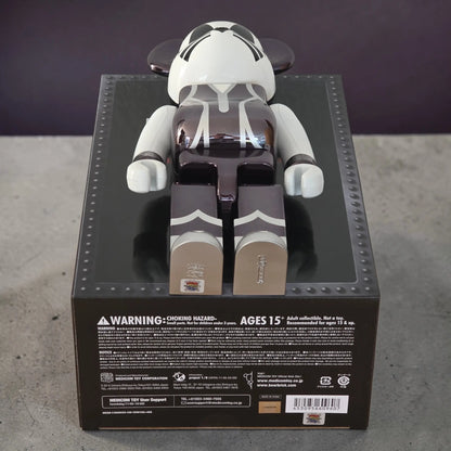 Bearbrick KISS Catman Chrome Version 100%+400% Echtheitsmerkmale