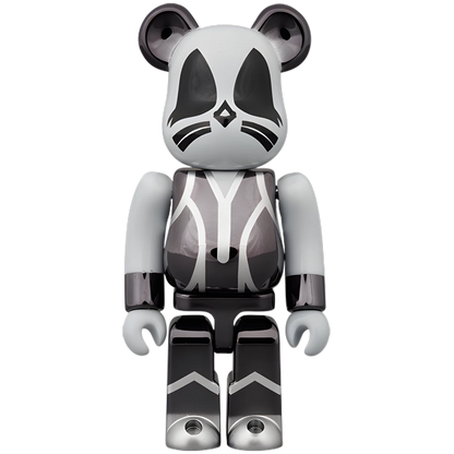 Bearbrick KISS Catman Chrome Version 100%+400% Herstellerbild 2