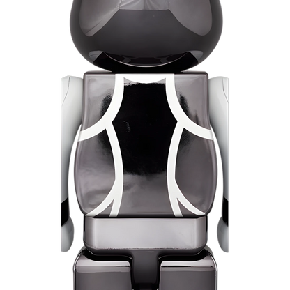 Bearbrick KISS Catman Chrome Version 100%+400% Herstellerbild 4