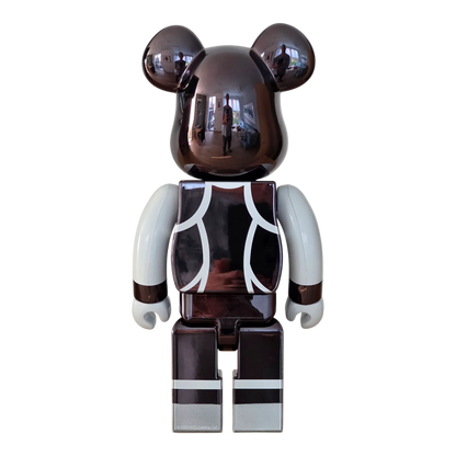 Bearbrick KISS The Catman Chrome Version 100%+400% Rückseite