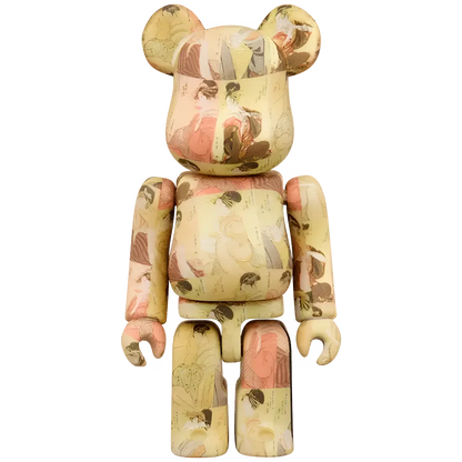 Bearbrick Kitagawa Utamaro "Tōji zensei bijin-zoroi" 100%+400% Herstellerbild 2