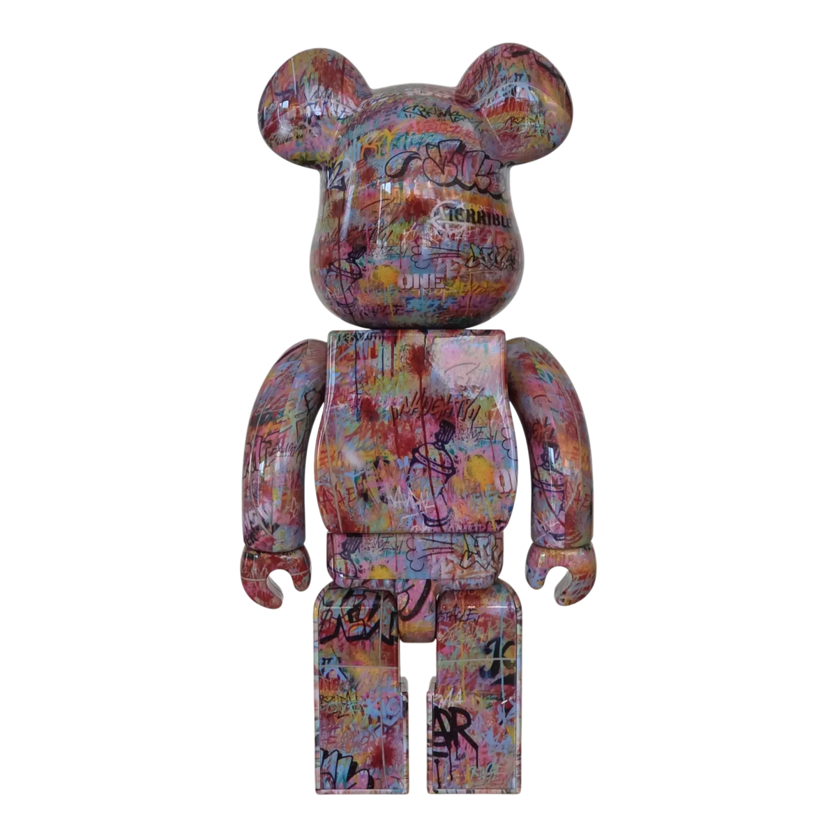 Bearbrick Knave by Yuck Pl/rayer 400% Rückseite