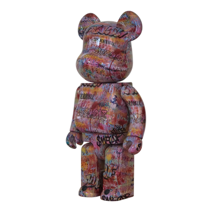 Bearbrick Knave by Yuck Pl/rayer 400% schräg