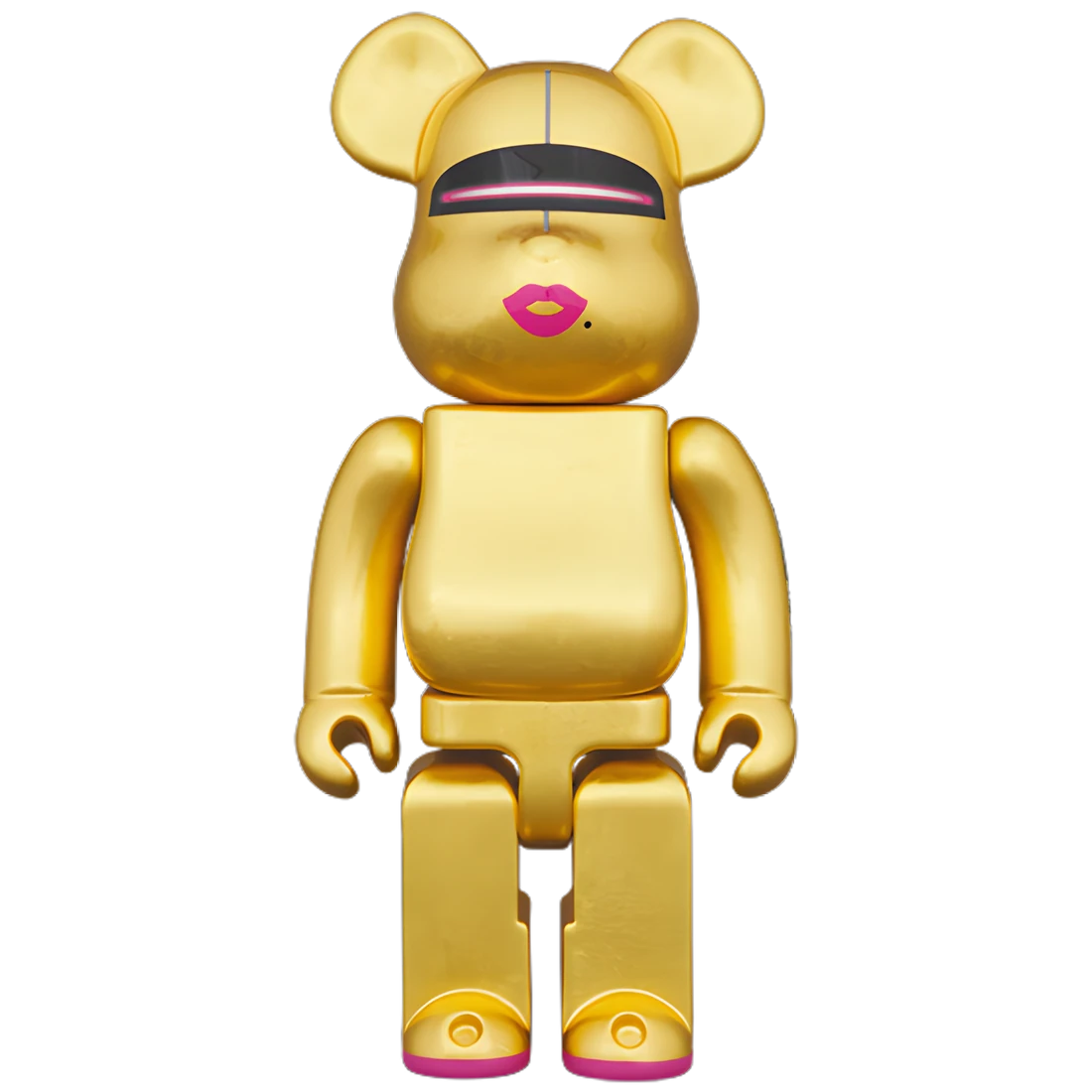 Bearbrick Kutani Hajime Sorayama Pure Gold Leaf 400% Herstellerbild 1
