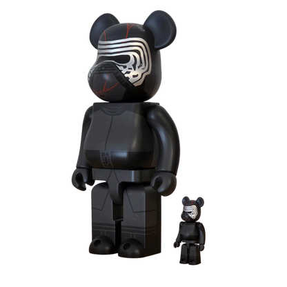 Bearbrick Kylo Ren The Rise of Skywalker Version 100%+400% schräg