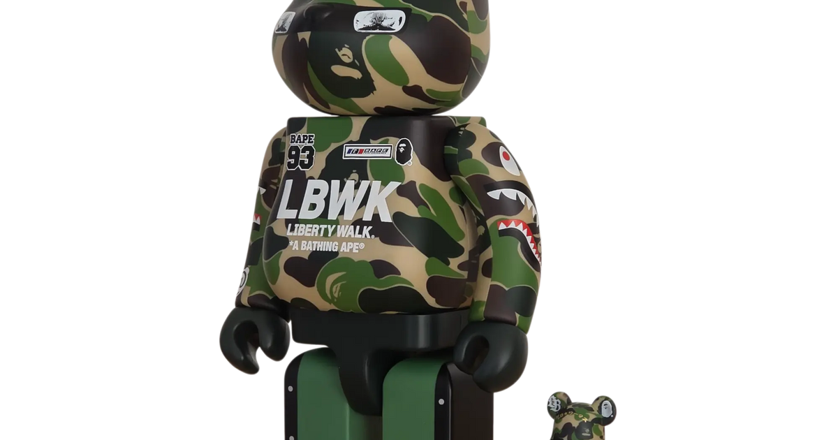 BAPE (A BATHING APE) + Baby Milo Kollektion | MyBearBrick.de