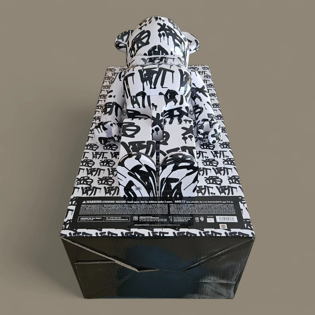 Bearbrick LFYT × Krink 1000% Echtheitsmerkmale