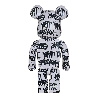 Bearbrick LFYT × Krink 1000% Rückseite