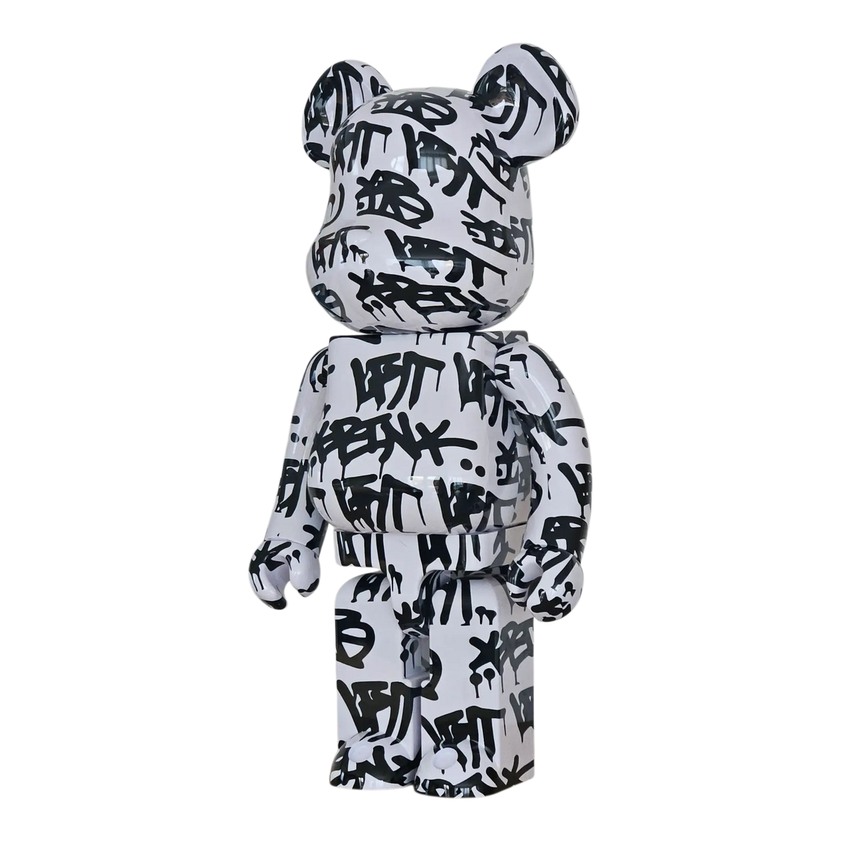 Bearbrick LFYT × Krink 1000% schräg