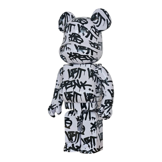 Bearbrick LFYT × Krink 1000% schräg