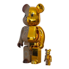 BE@RBRICK Maison MIHARA YASUHIRO Gold/Brown (100%+400%)