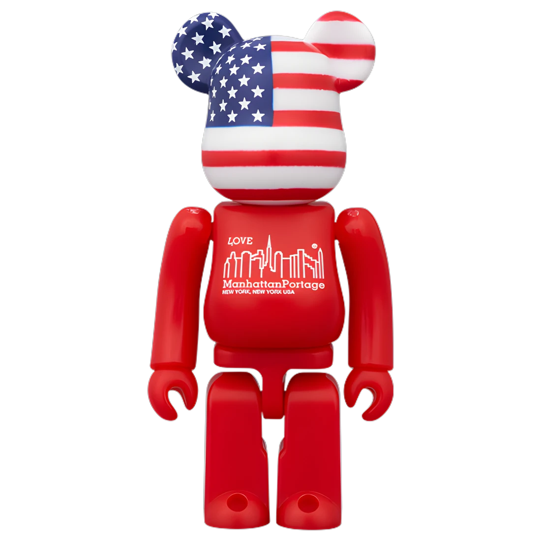Bearbrick Manhattan Portage 40th Anniversary Model 100% Herstellerbild 1