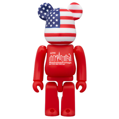 Bearbrick Manhattan Portage 40th Anniversary Model 100% Herstellerbild 1
