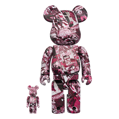 Bearbrick Marvel 80th Anniversary 100%+400% Herstellerbild 1