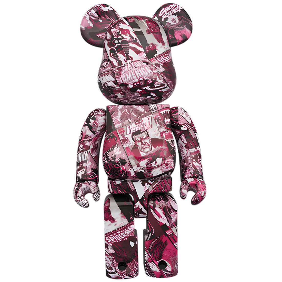 Bearbrick Marvel 80th Anniversary 100%+400% Herstellerbild 3