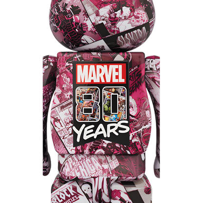 Bearbrick Marvel 80th Anniversary 100%+400% Herstellerbild 4