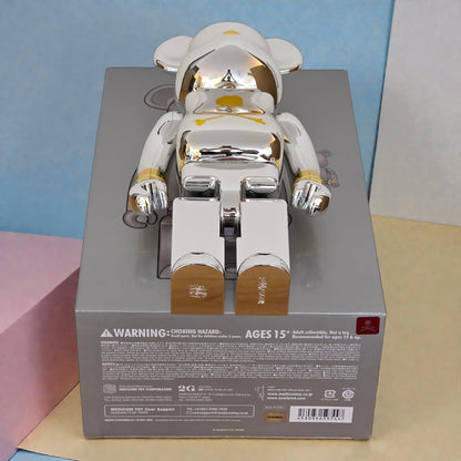 BE@RBRICK mastermind Japan Silver (100%+400%)