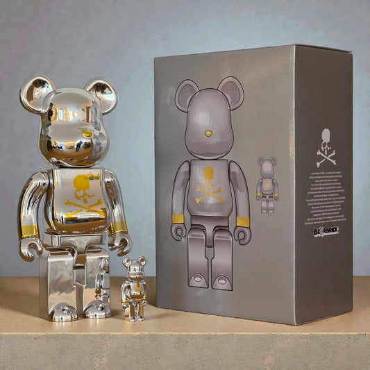 BE@RBRICK mastermind Japan Silver (100%+400%)