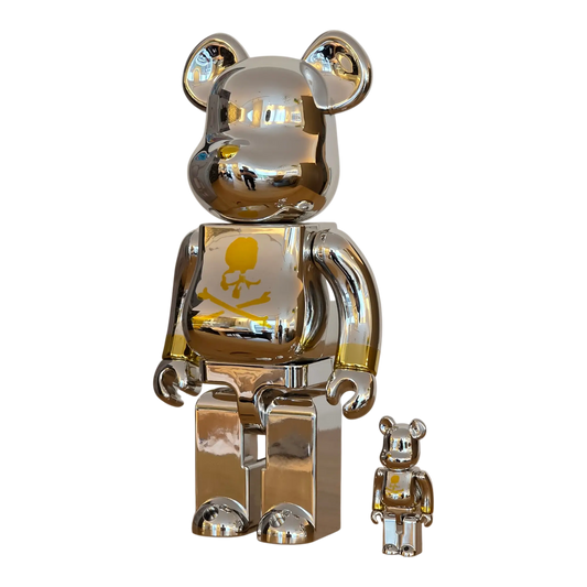 BE@RBRICK mastermind Japan Silver (100%+400%)