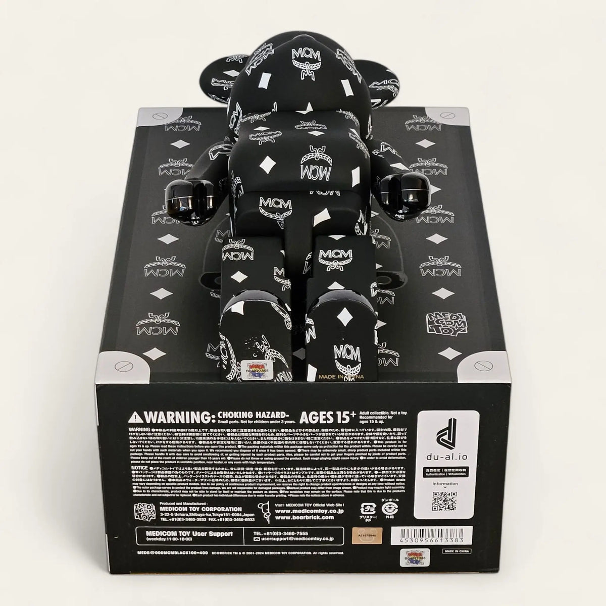 Bearbrick MCM Black Version 100%+400% Echtheitsmerkmale