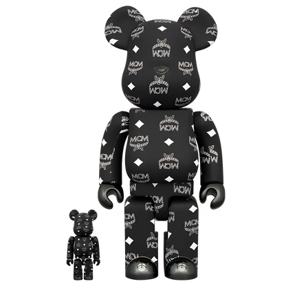 Bearbrick MCM Black Version 100%+400% Herstellerbild 1