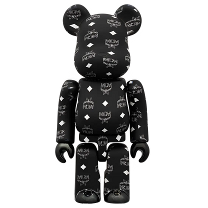 Bearbrick MCM Black Version 100%+400% Herstellerbild 2