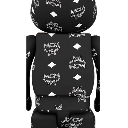 Bearbrick MCM Black Version 100%+400% Herstellerbild 4