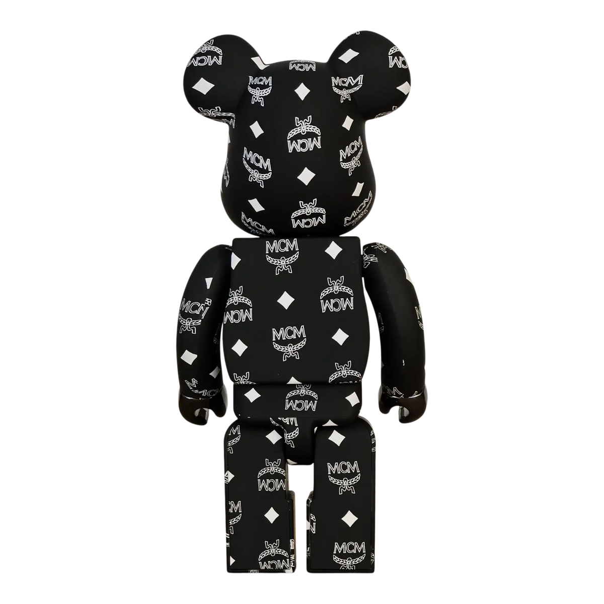 Bearbrick MCM Black Version 100%+400% Rückseite