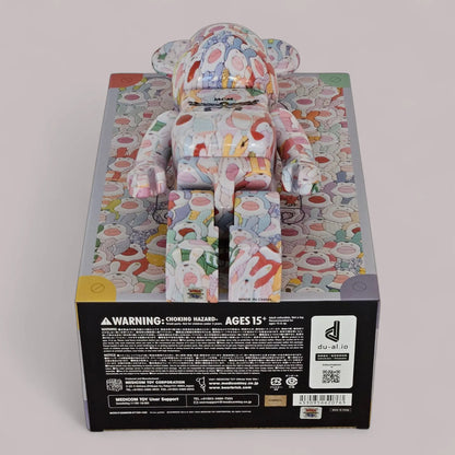 Bearbrick MCM × Ken Yashiki 100%+400% Echtheitsmerkmale