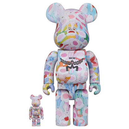 Bearbrick MCM × Ken Yashiki 100%+400% Herstellerbild 1