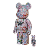 Bearbrick MCM × Ken Yashiki 100%+400% schräg
