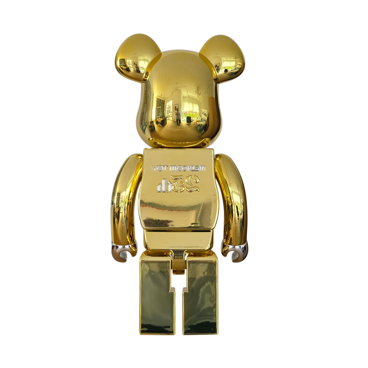 Bearbrick Medicom Toy 25th Anniversary Model 1000% Rückseite
