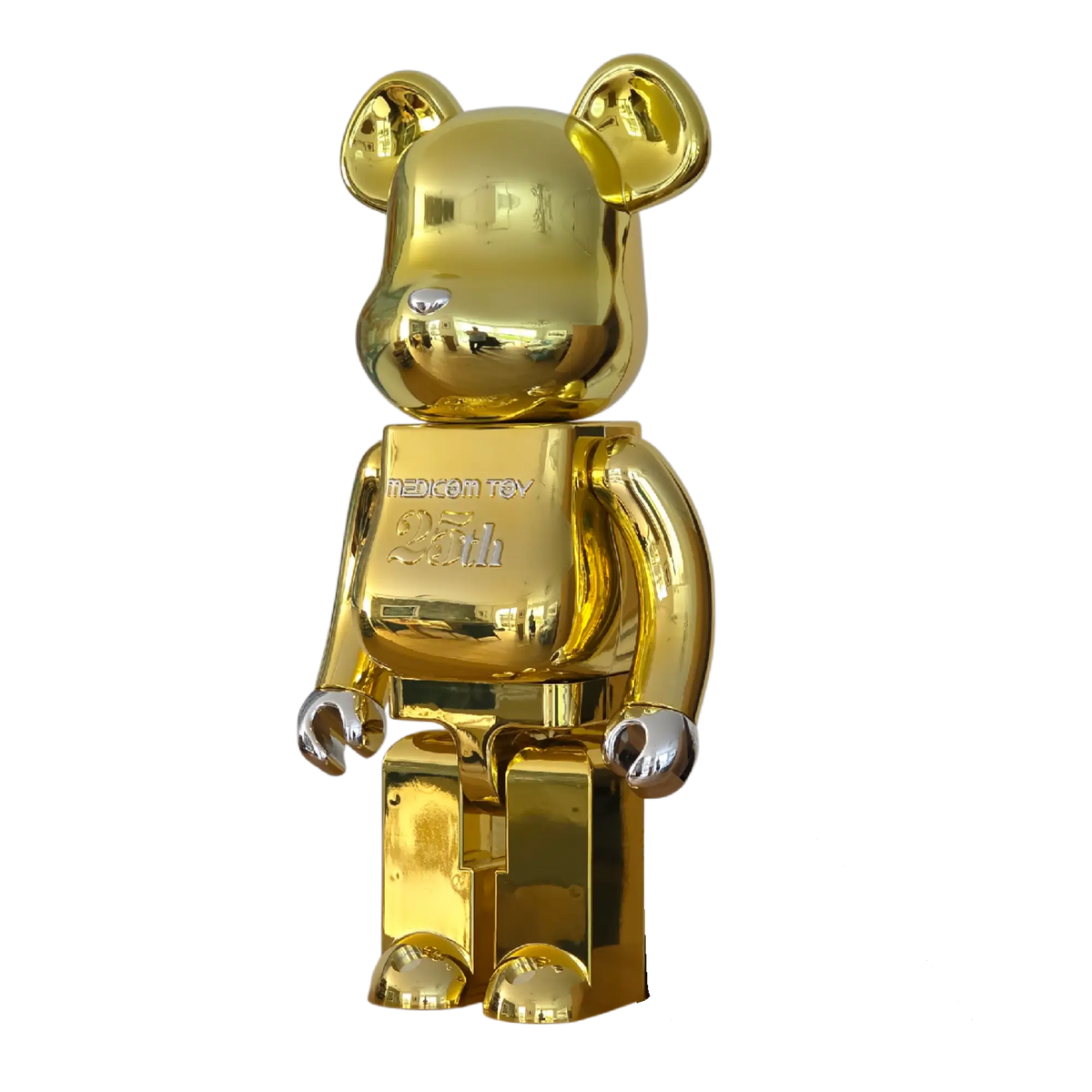 Bearbrick Medicom Toy 25th Anniversary Model 1000% schräg