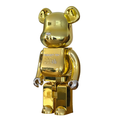 Bearbrick Medicom Toy 25th Anniversary Model 1000% schräg
