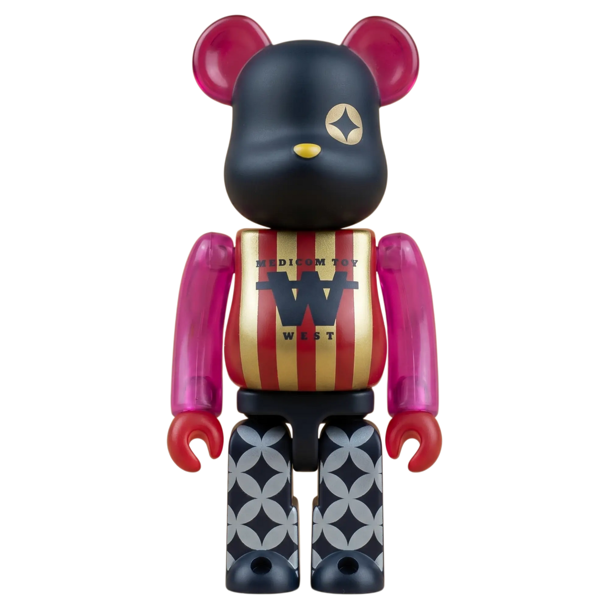Bearbrick Medicom Toy West 100% Bild